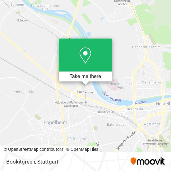 Bookitgreen map