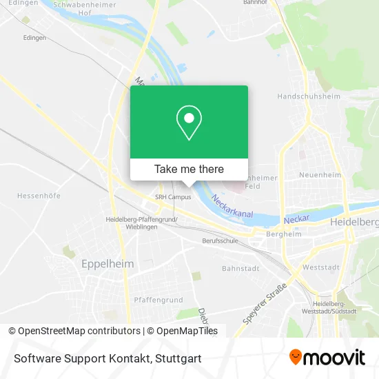 Карта Software Support Kontakt