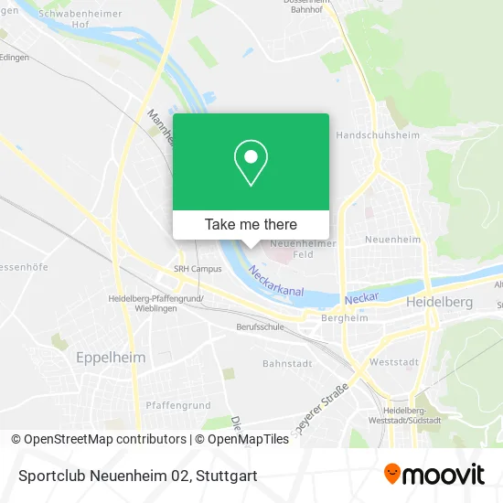 Карта Sportclub Neuenheim 02