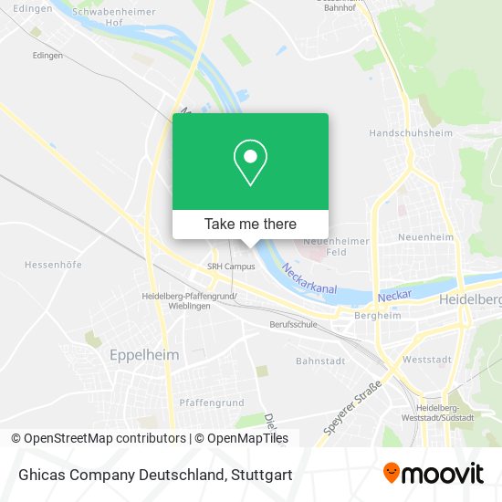 Ghicas Company Deutschland map