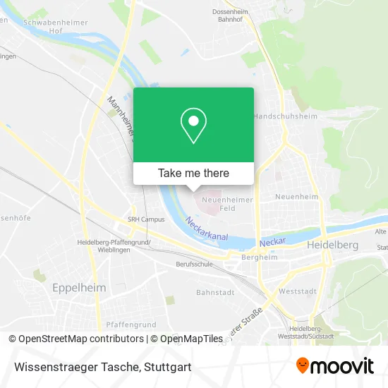Карта Wissenstraeger Tasche