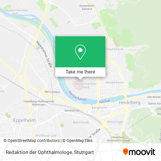 Карта Redaktion der Ophthalmologe