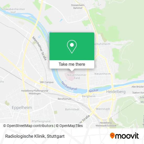 Карта Radiologische Klinik