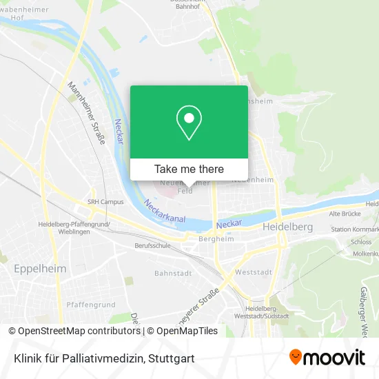 Карта Klinik für Palliativmedizin