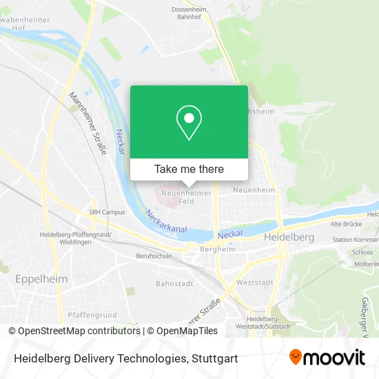 Карта Heidelberg Delivery Technologies