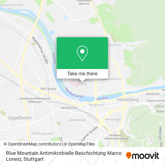 Blue Mountain Antimikrobielle Beschichtung Marco Lorenz map