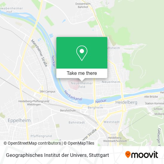 Geographisches Institut der Univers map