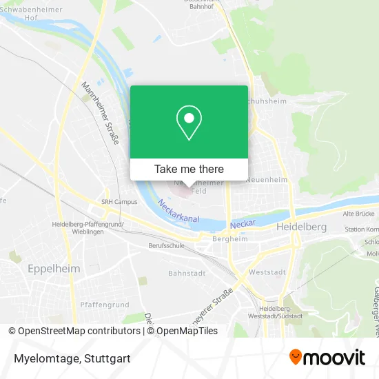 Карта Myelomtage