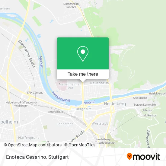 Карта Enoteca Cesarino