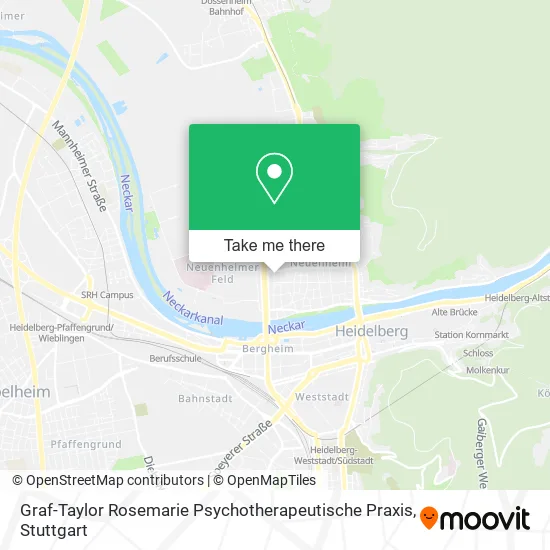 Карта Graf-Taylor Rosemarie Psychotherapeutische Praxis