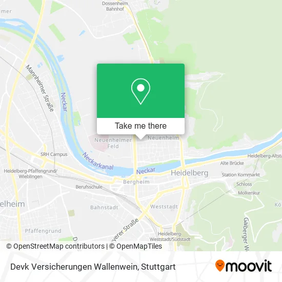 Карта Devk Versicherungen Wallenwein