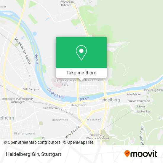 Карта Heidelberg Gin