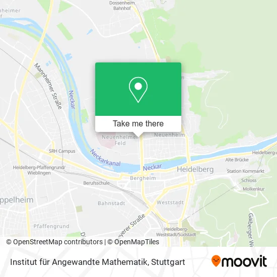 Карта Institut für Angewandte Mathematik
