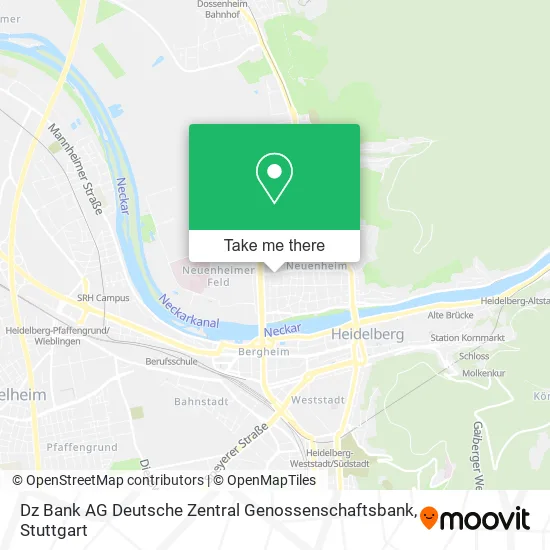 Карта Dz Bank AG Deutsche Zentral Genossenschaftsbank