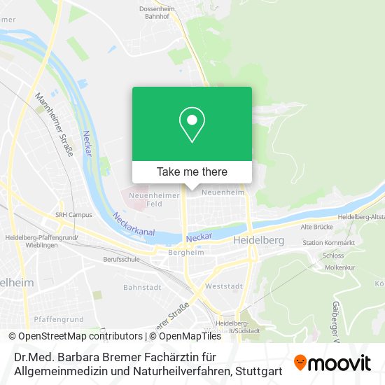 Dr.Med. Barbara Bremer Fachärztin für Allgemeinmedizin und Naturheilverfahren map