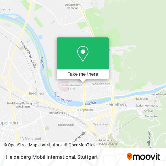 Карта Heidelberg Mobil International