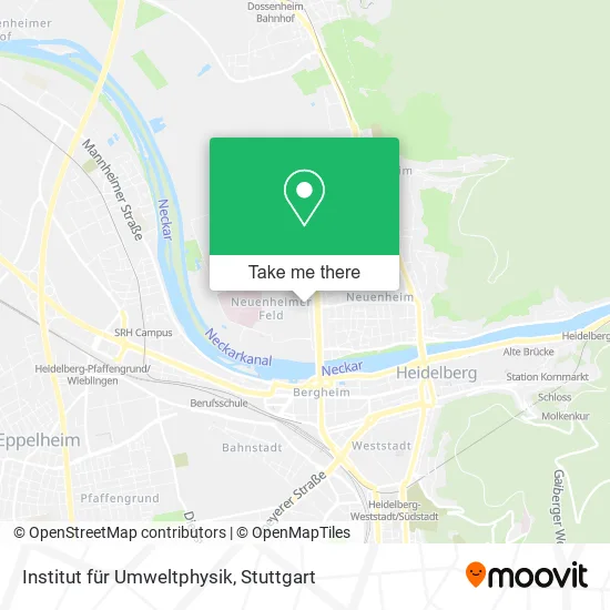 Карта Institut für Umweltphysik