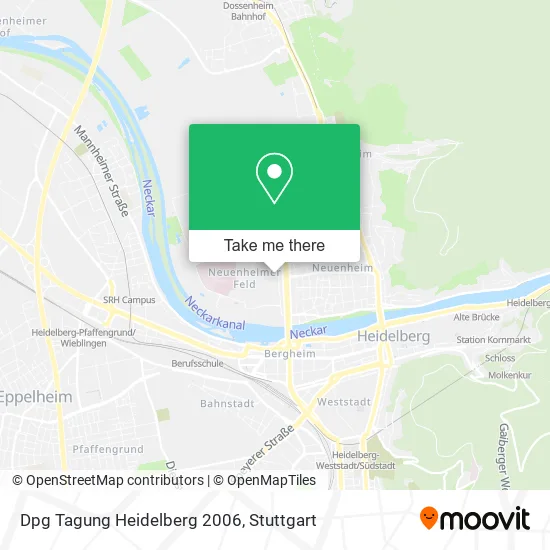 Карта Dpg Tagung Heidelberg 2006