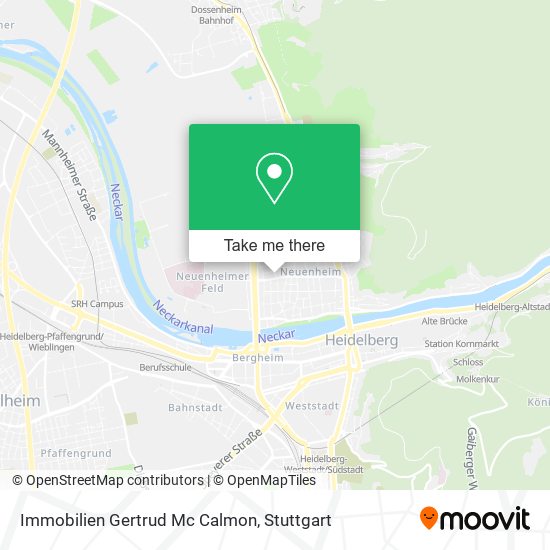 Immobilien Gertrud Mc Calmon map