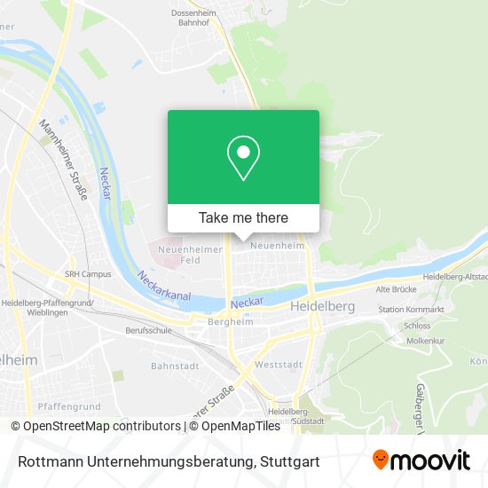 Карта Rottmann Unternehmungsberatung