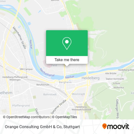 Orange Consulting GmbH & Co map