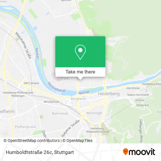 Карта Humboldtstraße 26c