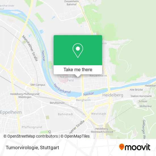 Карта Tumorvirologie