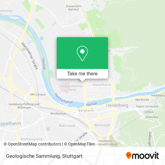Карта Geologische Sammlung