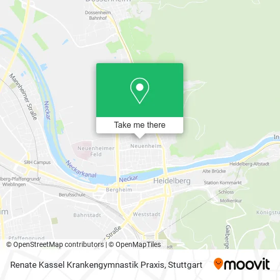 Карта Renate Kassel Krankengymnastik Praxis