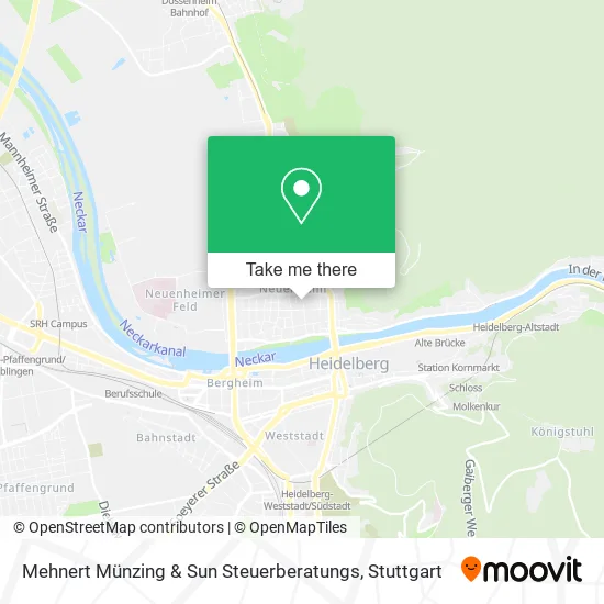 Карта Mehnert Münzing & Sun Steuerberatungs