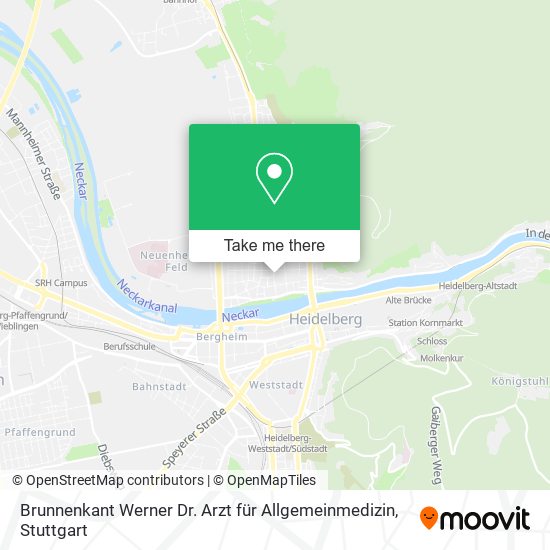 Brunnenkant Werner Dr. Arzt für Allgemeinmedizin map