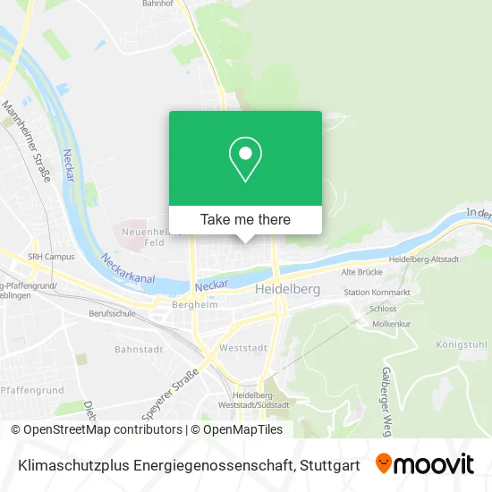 Карта Klimaschutzplus Energiegenossenschaft