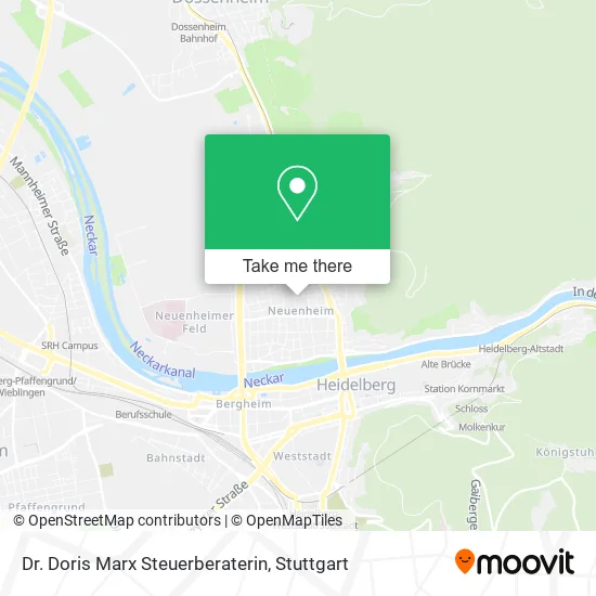 Карта Dr. Doris Marx Steuerberaterin