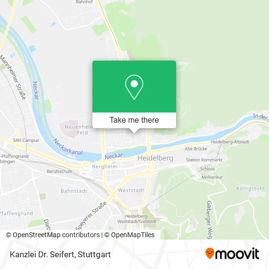 Карта Kanzlei Dr. Seifert