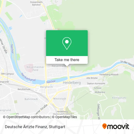 Карта Deutsche Ärtzte Finanz