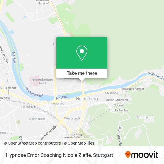 Hypnose Emdr Coaching Nicole Ziefle map