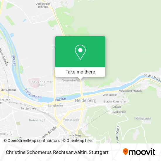 Карта Christine Schomerus Rechtsanwältin