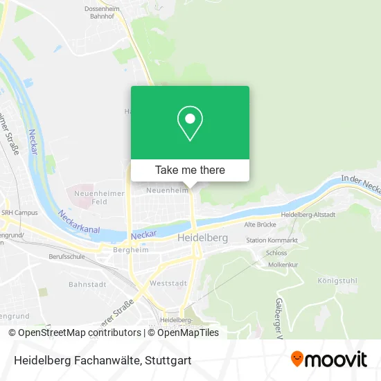 Карта Heidelberg Fachanwälte