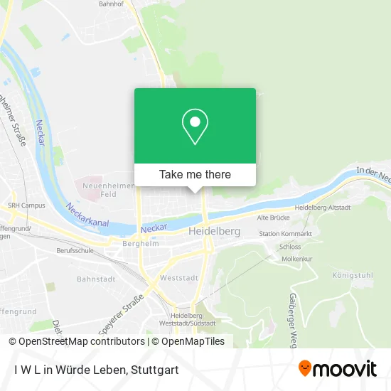 Карта I W L in Würde Leben