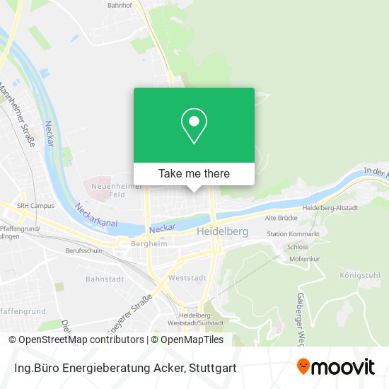 Ing.Büro Energieberatung Acker map