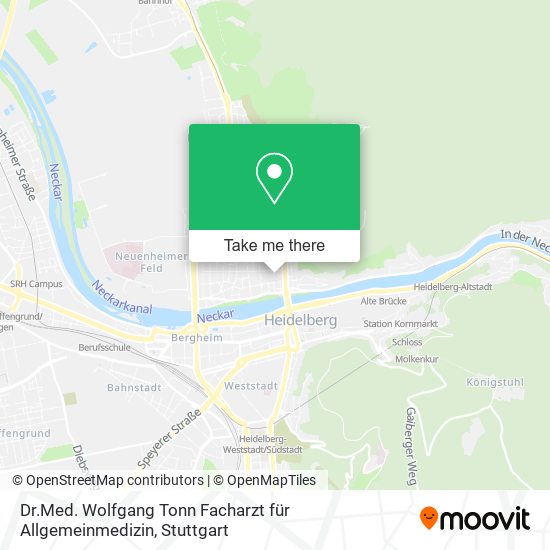 Dr.Med. Wolfgang Tonn Facharzt für Allgemeinmedizin map