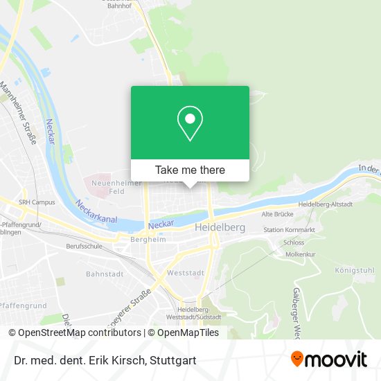 Dr. med. dent. Erik Kirsch map