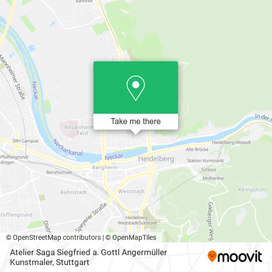 Карта Atelier Saga Siegfried a. Gottl Angermüller Kunstmaler