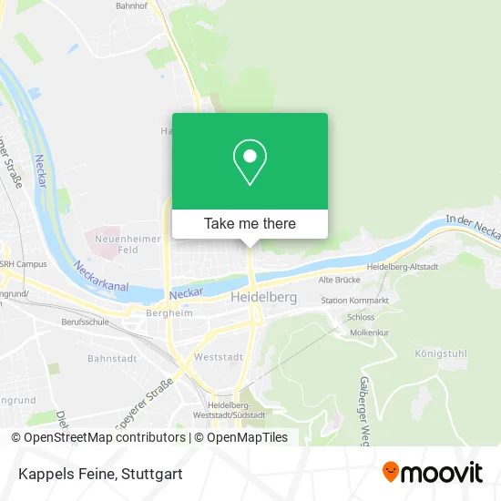 Карта Kappels Feine