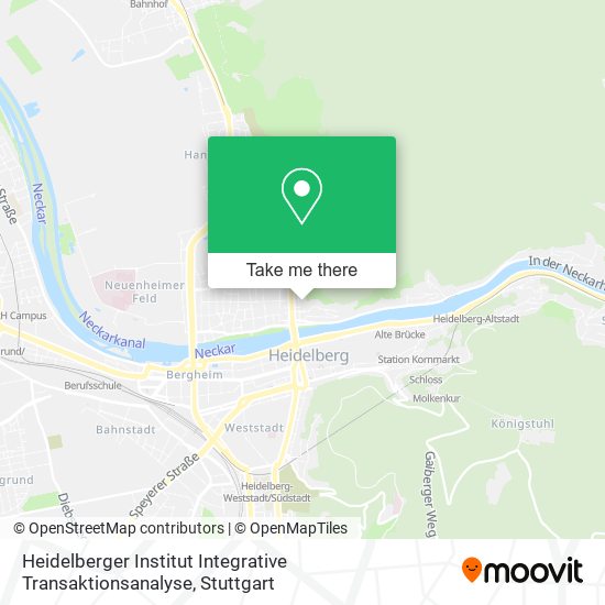 Карта Heidelberger Institut Integrative Transaktionsanalyse