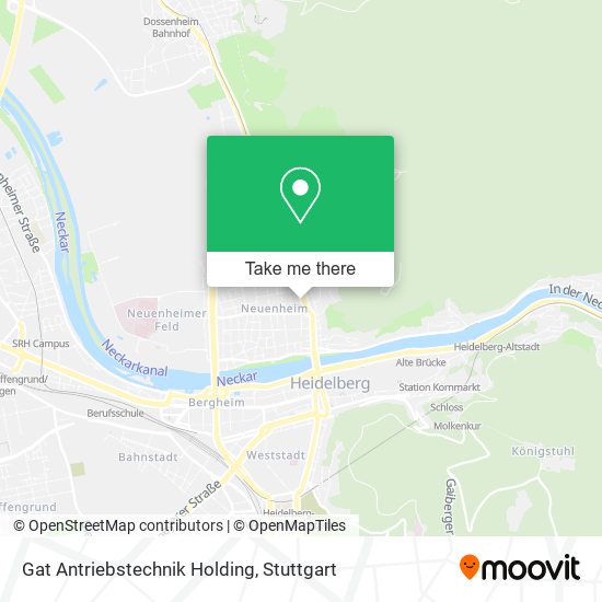 Gat Antriebstechnik Holding map