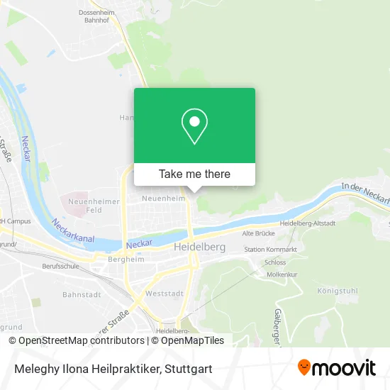 Карта Meleghy Ilona Heilpraktiker