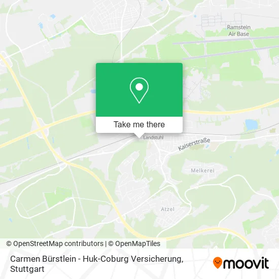 Карта Carmen Bürstlein - Huk-Coburg Versicherung