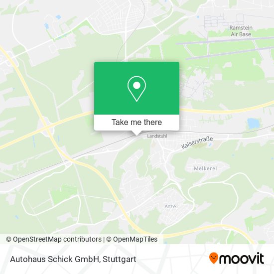 Autohaus Schick GmbH map