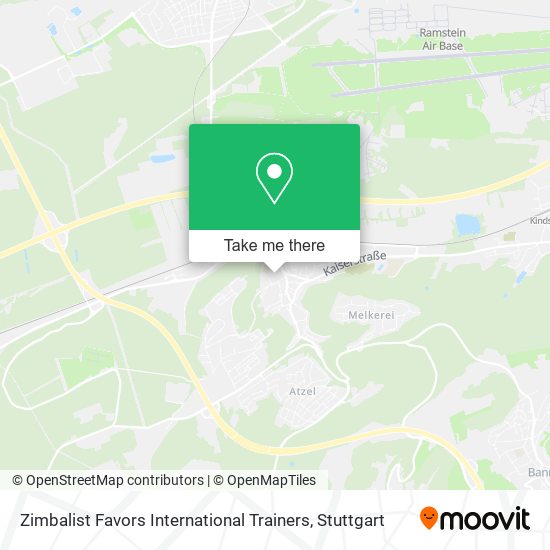 Zimbalist Favors International Trainers map